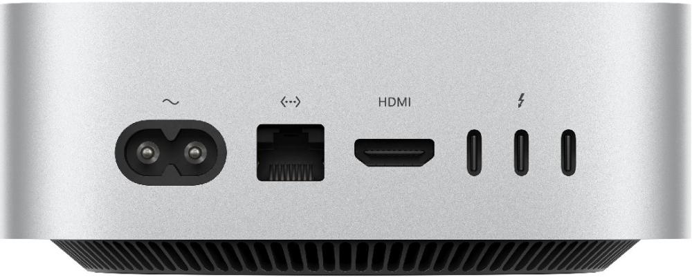 Компютър Apple Mac Mini 2024, Apple M4 10C (4.4GHz, 4MB Cache), 10 ядра GPU Apple M4, 24 GB LPDDR5X 7500 MHz, 512 GB SSD, Mac OS Sequoia
