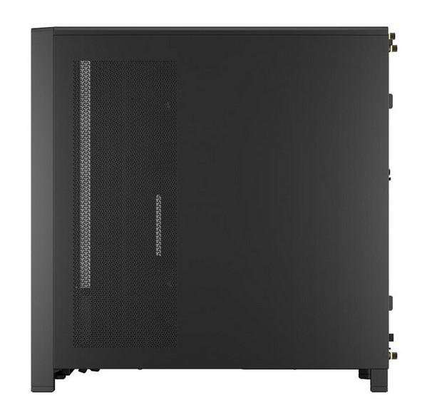 Кутия Corsair Frame 4000D Black, Middle Tower, 1x USB 3.2 Gen 2 Type-C, 2x USB 3.2 Gen 1 Type-A, EATX/ATX/microATX/Mini-ITX