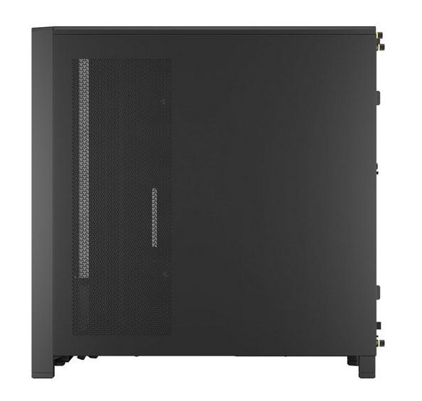 Кутия Corsair Frame 4000D RS  Black, Middle Tower, 1x USB 3.2 Gen 2 Type-C, 2x USB 3.2 Gen 1 Type-A, EATX/ATX/microATX/Mini-ITX