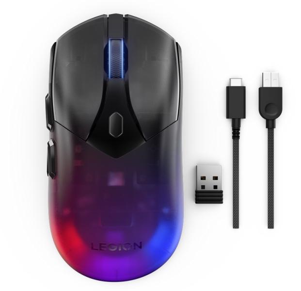 Мишка LENOVO Legion M410 Wireless RGB Gaming, оптична (16000dpi), USB-A/USB-C