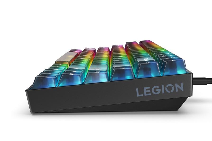 Клавиатура LENOVO Legion K510 Mini Pro Gaming, механична, Tactile суич, RGB подсветка, USB-C/USB-A