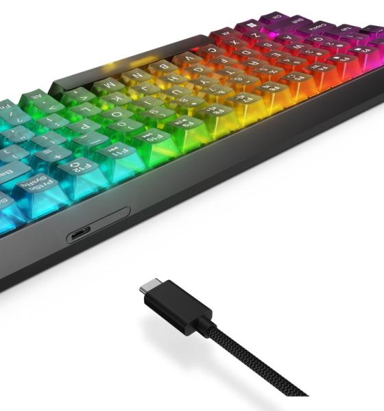 Клавиатура LENOVO Legion K510 Mini Pro Gaming, механична, Tactile суич, RGB подсветка, USB-C/USB-A
