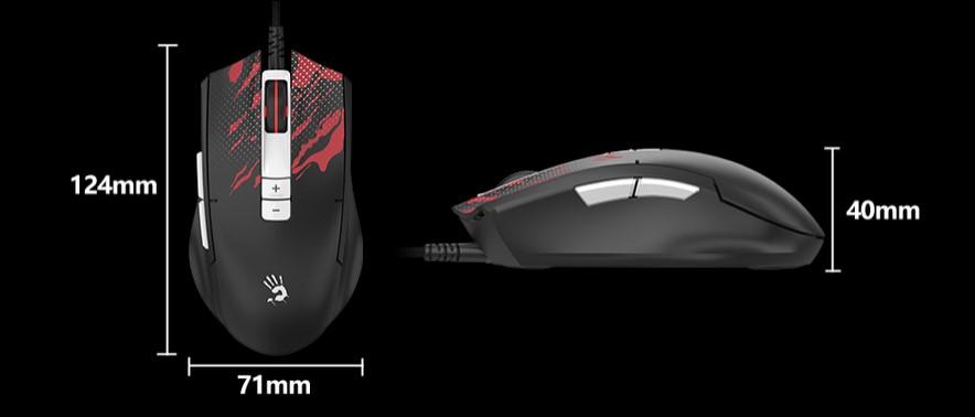 Мишка BLOODY ESPORT ES8, PixArt Optical Engine (100~6,000), USB