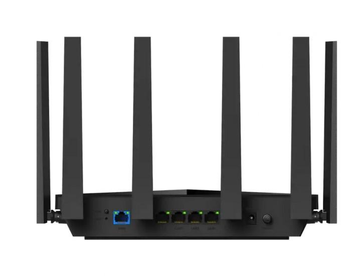 Рутер Cudy BE6500 Dual-Band Wi-Fi 7, LAN: 4x 10/100/1000 / WAN: 1x 2.5Gbps, 6x 5dBi антени