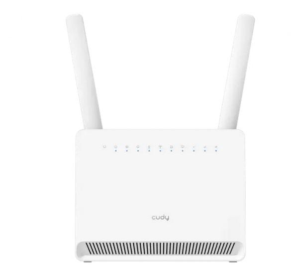 Рутер Cudy LT15E WiFI6, 4G LTE, AX3000, LAN: 3x 10/100/1000 / WAN: 1x 10/100/1000, 6 антени