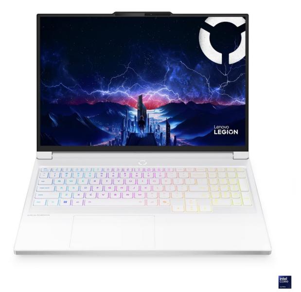 Лаптоп Lenovo Legion 7 16IAX10, Intel Core Ultra 7 255HX (1.80 / 5.20 GHz, 36 MB cache), 16" (40.64 см) WQXGA OLED, 240Hz, NVIDIA RTX 5060 8GB GDDR7, 32GB, 1TB SSD, Free DOS