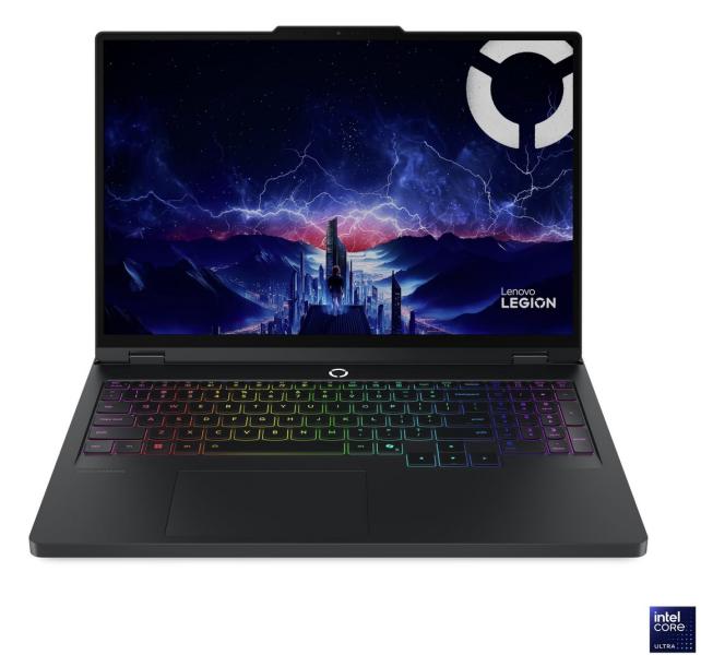 Лаптоп Lenovo  Legion Pro 5 16IAX10, Intel Core Ultra 9 275HX 24C (2.70 / 5.40 GHz, 36MB Cache), 16" (40.64 см) WQXGA OLED, 165Hz, NVIDIA RTX 5070 8GB GDDR7, 32GB DDR5, 2TB SSD, Free DOS