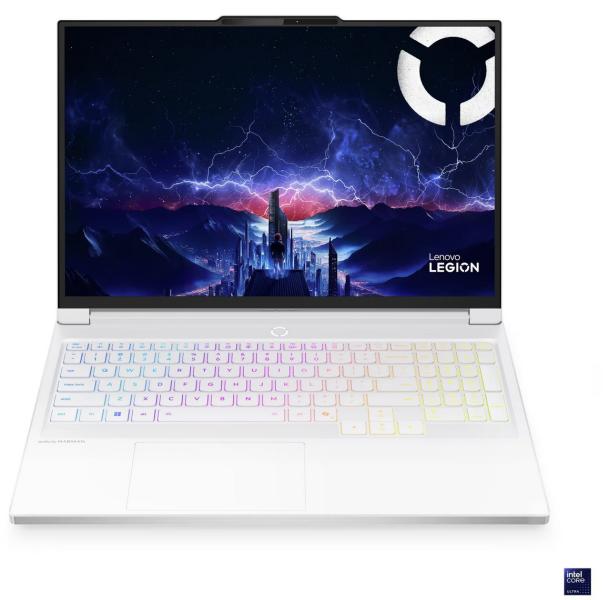 Лаптоп Lenovo Legion 7 16IAX10, Intel Core Ultra 9 275HX 24C (2.70 / 5.40 GHz, 36MB Cache), 16" (40.64 см) WQXGA OLED, 240Hz, NVIDIA RTX 5070 8GB GDDR7, 32GB DDR5, 1TB SSD, Windows 11 Home