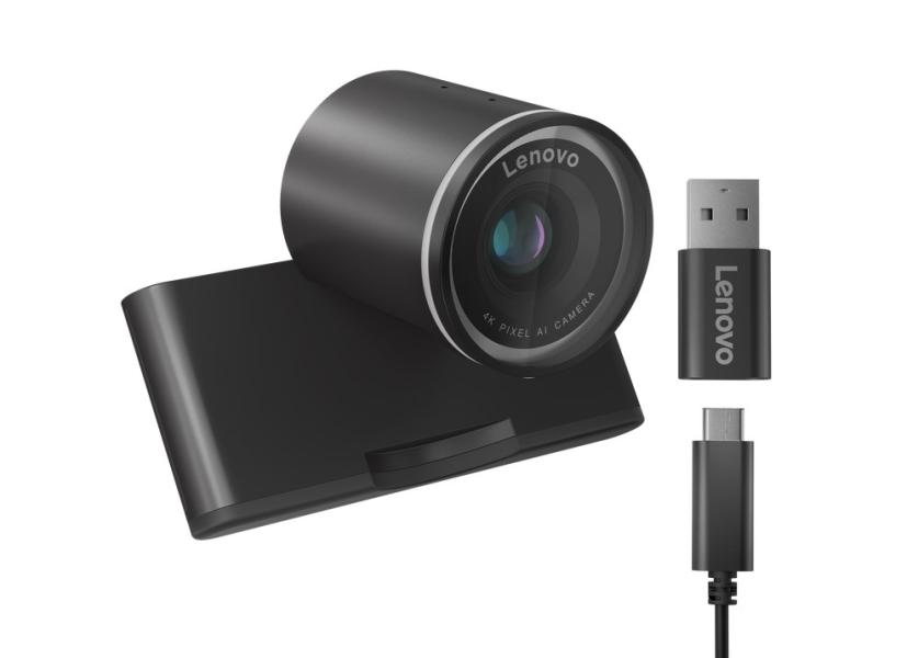 Уеб камерата Lenovo 4K Pro, USB/Type-C