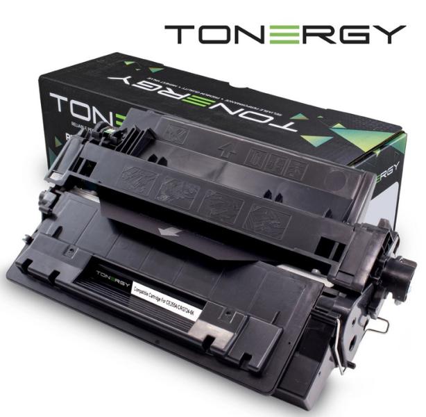 Tonergy съвместима Тонер Касета HP 55A CE255A CANON CRG-724 Black, 6k