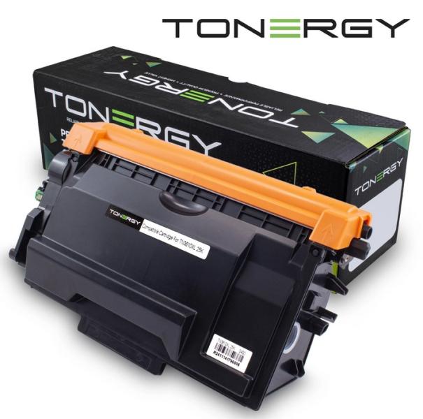 Tonergy съвместима тонер касета, BROTHER TN-3610XL Black, Ultra High Capacity 25k
