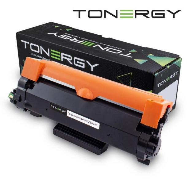 Tonergy съвместима тонер касета, BROTHER TN-2590XL Black, 3k 