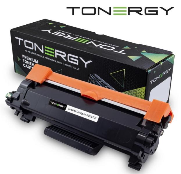 Tonergy съвместима тонер касета, BROTHER TN-2510 Black, 1.2k