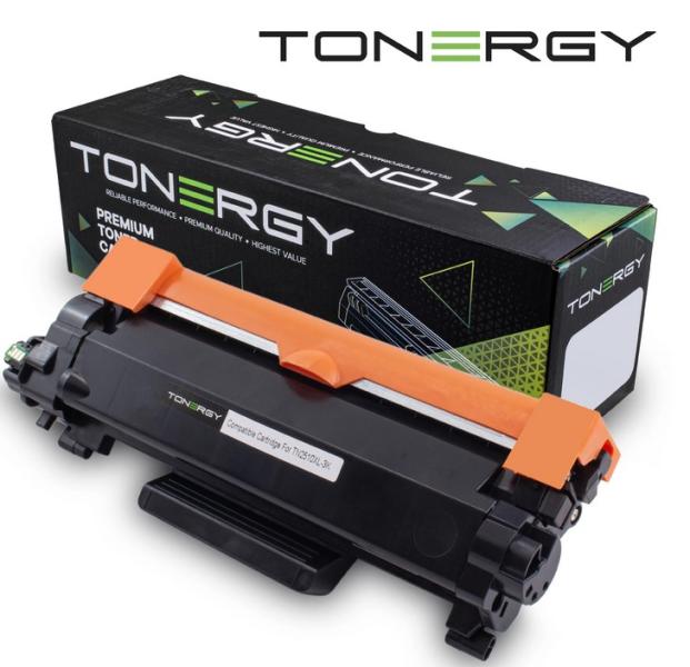 Tonergy съвместима тонер касета, BROTHER TN-2510XL Black, 3k