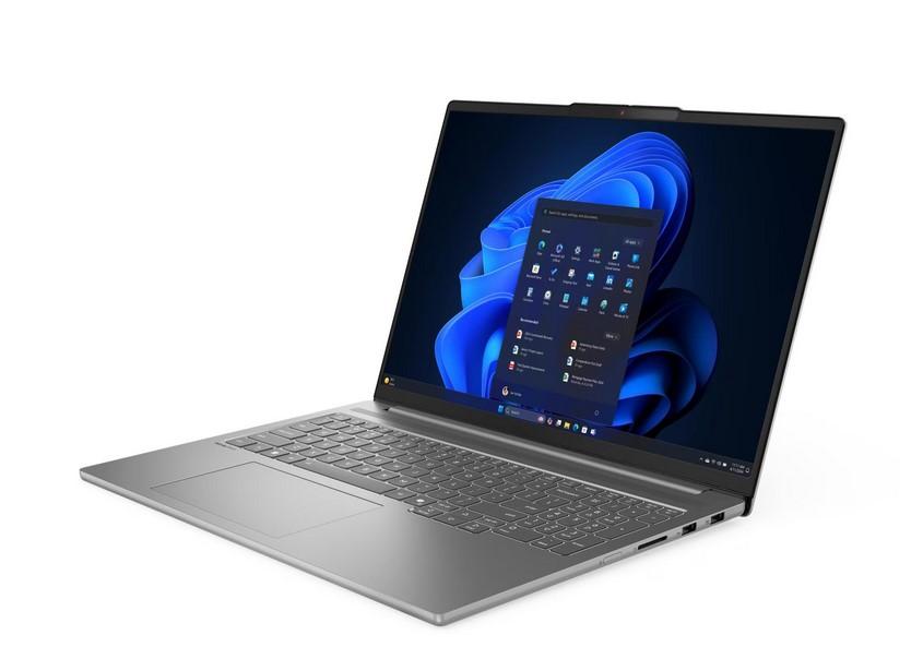 Лаптоп Lenovo IdeaPad Pro 5 16IAH10, Intel Core Ultra 5 225H 14C (1.7 / 4.9 GHz, 18MB Cache), 16" (40.64 см) OLED 120Hz, Intel Arc 130T, 32GB LPDDR5x, 512 GB M.2 NVMe SSD, Free DOS