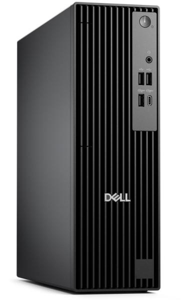 Компютър Dell Pro Slim (QCS1250), Intel Core i3 14100 4C (3.5/4.7 GHz, 12MB Cache), Integrated Intel Graphics, 8GB (1x8GB) DDR5, 512GB M.2 SSD, BG KBD/Mouse, Ubuntu