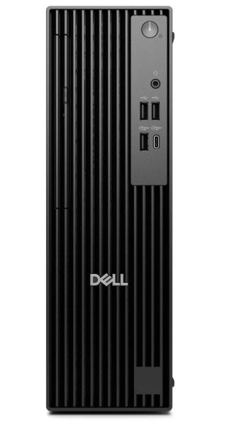 Компютър Dell Pro Slim (QCS1250), Intel Core Ultra 5 235 vPro 14C (2.9/5.0 GHz, 24MB Cache), Integrated Intel Graphics, 8GB (1x8GB) DDR5, 512GB M.2 SSD, BG KBD/Mouse, Ubuntu