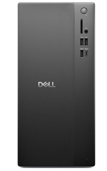 Компютър Dell Tower (ECT1250), Intel Core i5-14400 10C (2.50 / 4.70 GHz, 20M Cache), Intel UHD Graphics 730, 8GB (1x8GB) DDR5, 512GB M.2 SSD,Wi-Fi+BT,  BG KBD, Mouse, Ubuntu