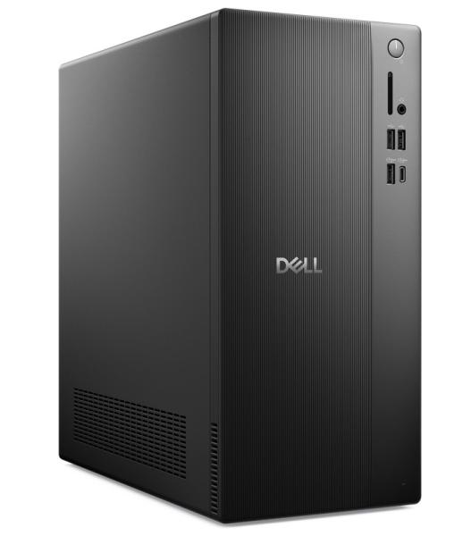 Компютър Dell Tower (ECT1250), Intel Core i5-14400 10C (2.50 / 4.70 GHz, 20M Cache), Intel UHD Graphics 730, 8GB (1x8GB) DDR5, 512GB M.2 SSD,Wi-Fi+BT,  BG KBD, Mouse, Ubuntu