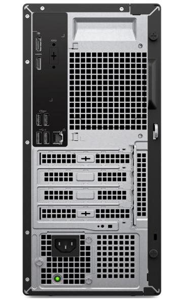 Компютър Dell Tower (ECT1250), Intel Core i5-14400 10C (2.50 / 4.70 GHz, 20M Cache), Intel UHD Graphics 730, 8GB (1x8GB) DDR5, 512GB M.2 SSD,Wi-Fi+BT,  BG KBD, Mouse, Ubuntu