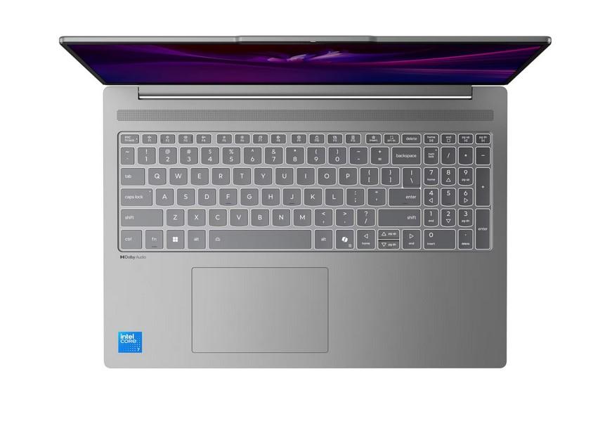 Лаптоп Lenovo IdeaPad Slim 5 16IRH10R, Intel Core 7 240H 10C (2.5/5.2 GHz, 24MB Cache), 16" (40.64 cm) WUXGA IPS 300nits Anti-Glare Display, 32GB DDR5, 1TB SSD, Free DOS