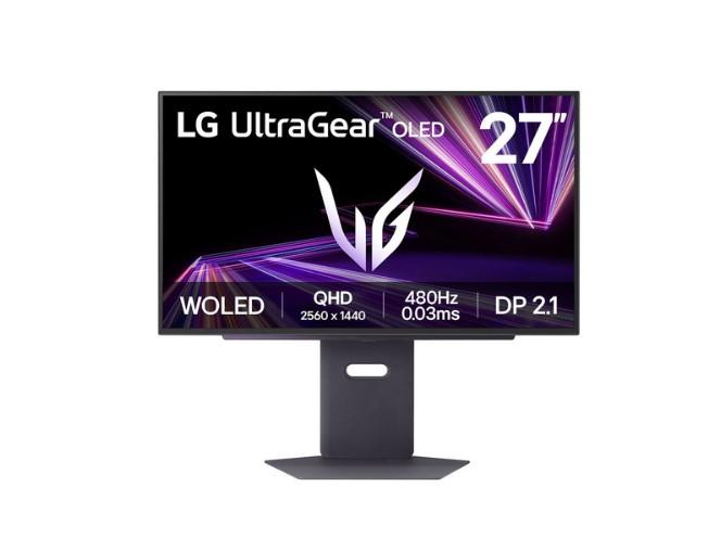Монитор LG 27GX790A-B, 26.5" (67.58cm) QHD OLED Display, 480Hz, QHD, 0.03m, 275cd/m2, HDMI, DP