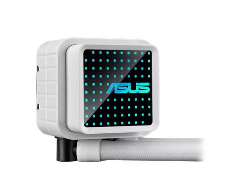 Охладител за процесор ASUS PRIME LC 360 ARGB White Edition, AMD: AM5,AM4 / Intel: LGA 1851, 1700, 1200, 115x
