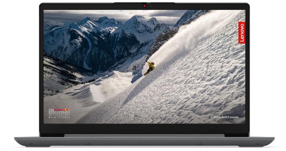 Лаптоп Lenovo IdeaPad 1 14IGL7, Intel Celeron N4500 2C (1.10 / 2.80 GHz, 4 MB cache), 14.0" (35.56 cm) FHD TN Anti-glare, Intel UHD Graphics 16EU, 4GB DDR4, 128GB SSD eMMC, Windows 11 Home