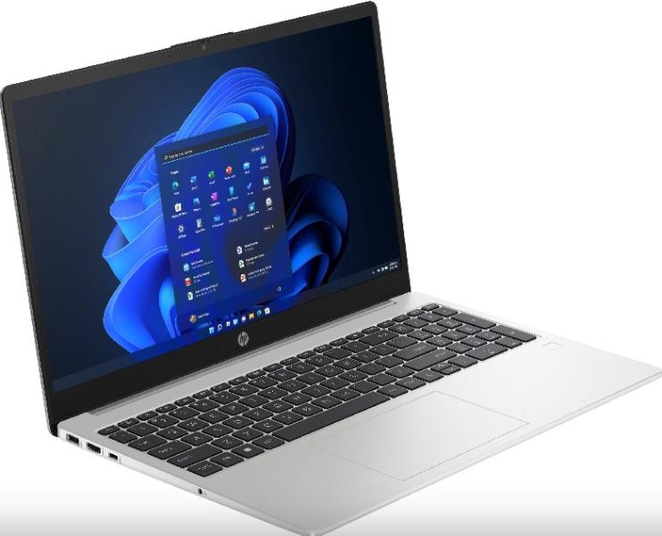 Лаптоп HP 250 G10,  Intel Core i3-1315U 6C (1.2/4.5GHz, 10MB Cache), 15.6'' (39.62 cm) FHD IPS, Intel UHD Graphics, 8GB DDR4, 256GB M.2 NVMe SSD, Free DOS