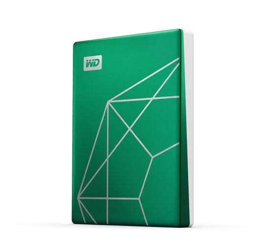 Външен диск Western Digital My Passport Ultra 2TB Green, 2.5" (6.35 cm) HDD, USB 3.2