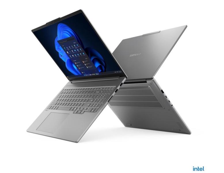 Лаптоп Lenovo IdeaPad Pro 5 16IAH10, Intel Core Ultra 5 225H 14C (1.7 / 4.9 GHz, 18MB Cache), 16" (40.64 см) OLED 120Hz, NVIDIA GeForce RTX 5050 8GB GDDR7 DLSS 4, 32GB LPDDR5x, 512 GB M.2 NVMe SSD, Free DOS