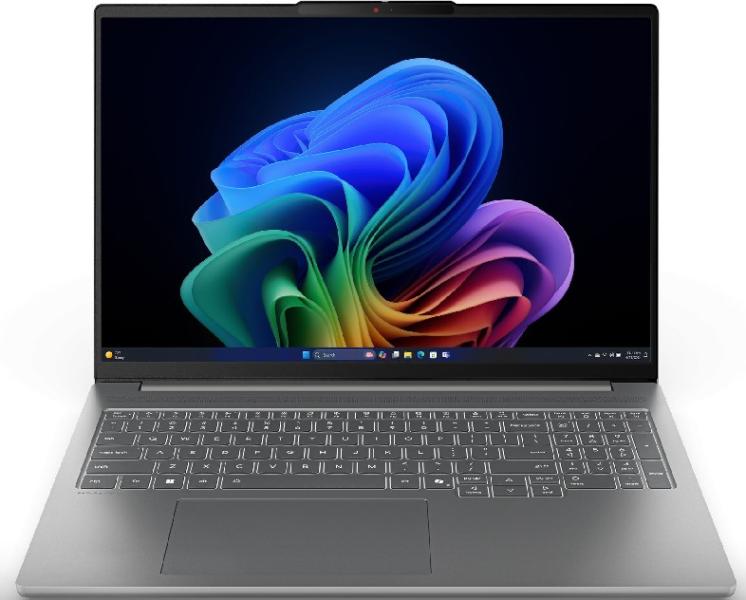 Лаптоп Lenovo IdeaPad Pro 5 16IAH10, Intel Core Ultra 5 225H 14C (1.7 / 4.9 GHz, 18MB Cache), 16" (40.64 см) OLED 120Hz, NVIDIA GeForce RTX 5050 8GB GDDR7 DLSS 4, 32GB LPDDR5x, 512 GB M.2 NVMe SSD, Free DOS