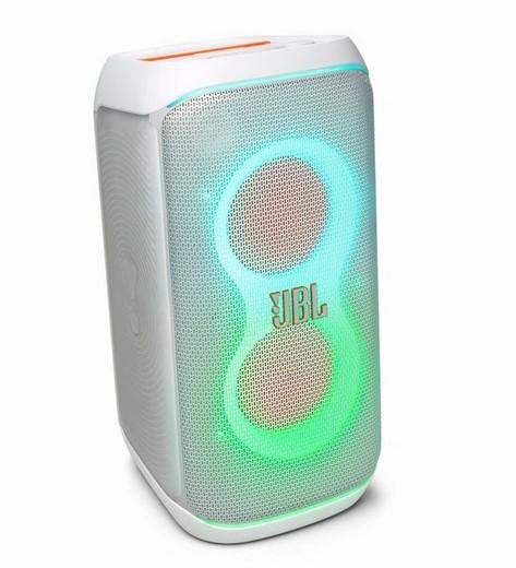 Тонколона JBL PartyBox Club 120, 160W, Jack 3.5mm/Bluetooth, бяла, IPX4 защита, Бяла