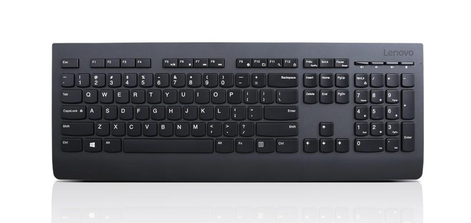Клавиатура LENOVO Professional Wireless, BG, черна