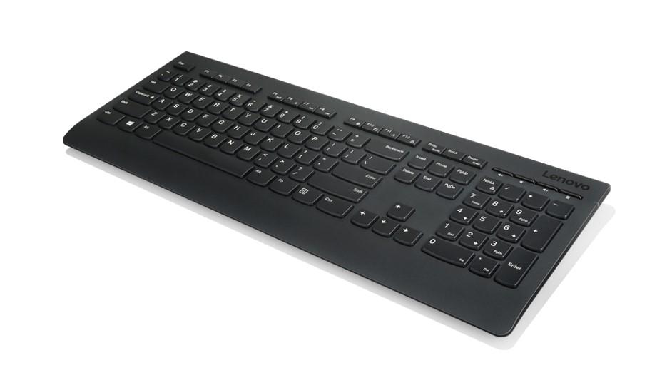 Клавиатура LENOVO Professional Wireless, BG, черна