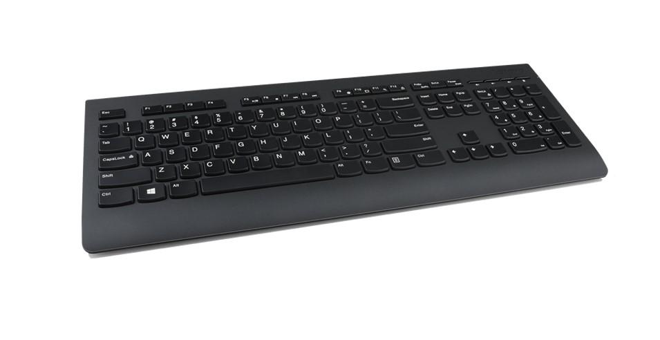 Клавиатура LENOVO Professional Wireless, BG, черна