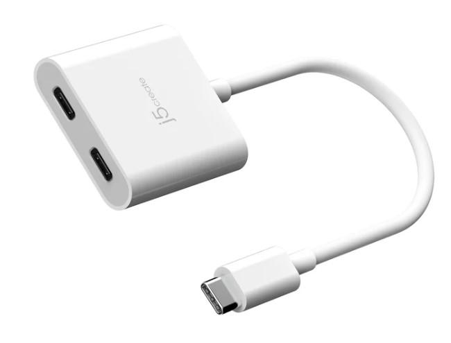 Адаптер j5create USB-C към 2x Dual USB-C