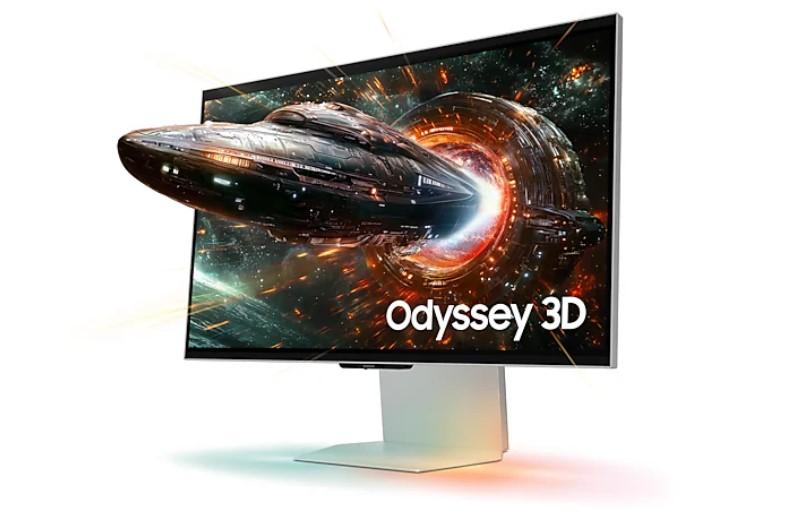 Монитор Samsung LS27FG900XU 27" (68.58cm) Odyssey 3D G90XF, 4K UHD FLAT, 165Hz, IPS, Display Port. HDMI. USB Hub, 3D Glasses-Free, Edge Lighting, Tilt/Pivot/Swivel/HeightAdj