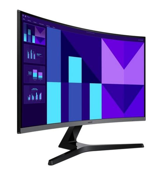Монитор Samsung LS-27D392GAU, 27" (68.58cm) FHD VA, 100Hz, 4ms, 250 cd/m2, HDMI, VGA