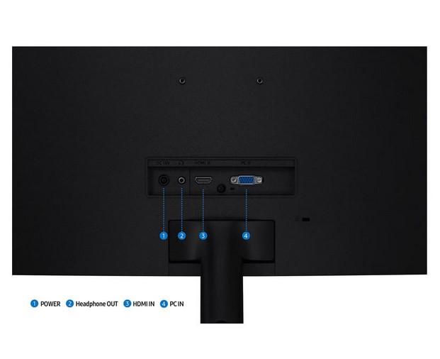 Монитор Samsung LS-27D392GAU, 27" (68.58cm) FHD VA, 100Hz, 4ms, 250 cd/m2, HDMI, VGA