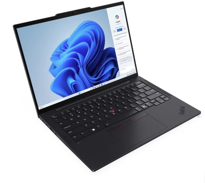 Лаптоп Lenovo ThinkPad T14s G5, Intel Core Ultra 7 155U 12C (1.7 / 4.8 GHz, 12MB Cache), 14" (35.56 сm) WUXGA IPS Anti-glare, 16GB LPDDR5x, 512GB M.2 NVMe SSD, Windows 11 Pro