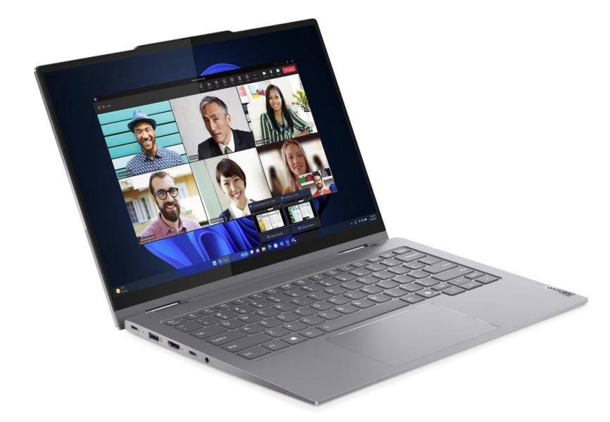 Лаптоп Lenovo ThinkBook 14 2-in-1 G4 IML, Intel Core Ultra 7 155U 12C (1.7 / 4.8 GHz, 12MB Cache), 14" (35.56 сm) WUXGA IPS Anti-glare, Touchscreen, 32GB DDR5, 1TB  M.2 NVMe SSD, Windows 11 Pro