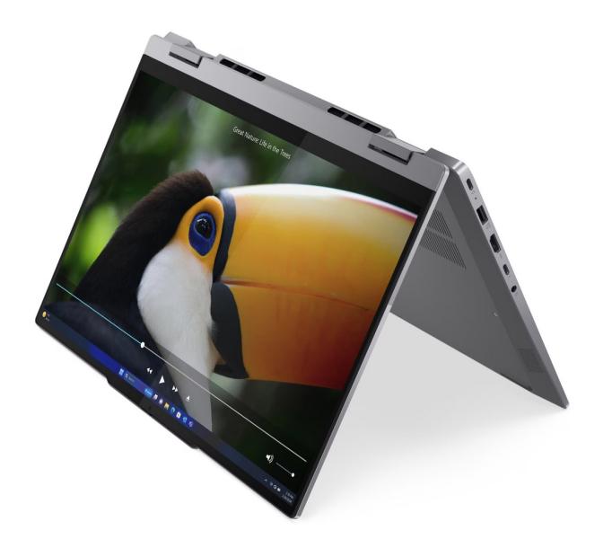 Лаптоп Lenovo ThinkBook 14 2-in-1 G4 IML, Intel Core Ultra 7 155U 12C (1.7 / 4.8 GHz, 12MB Cache), 14" (35.56 сm) WUXGA IPS Anti-glare, Touchscreen, 32GB DDR5, 1TB  M.2 NVMe SSD, Windows 11 Pro