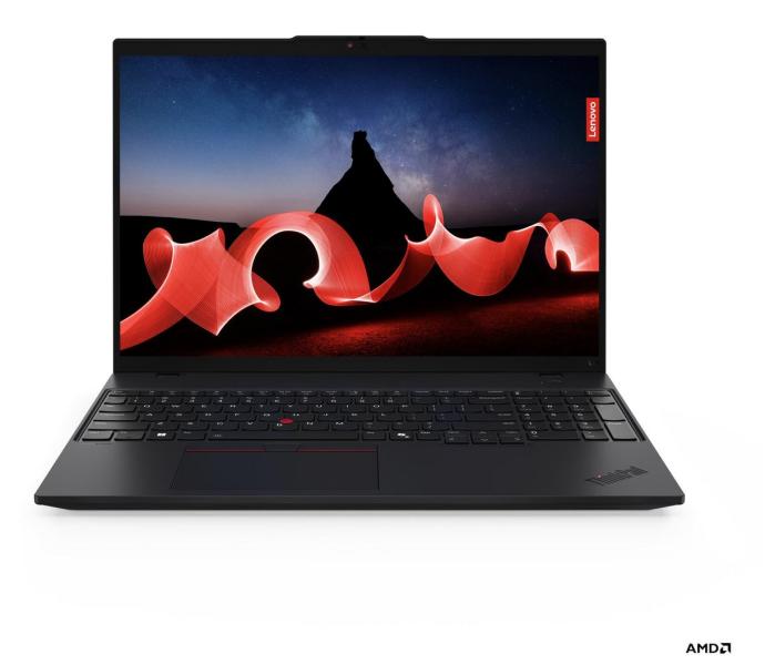 Лаптоп Lenovo ThinkPad L16 G1, AMD Ryzen 5 PRO 7535U 6C (2.9 / 4.55 GHz, 16MB Cache), 16.0" (40.64 cm) WUXGA IPS Anti-glare, 16GB DDR5, 512GB M.2 NVMe SSD, Windows 11 Pro