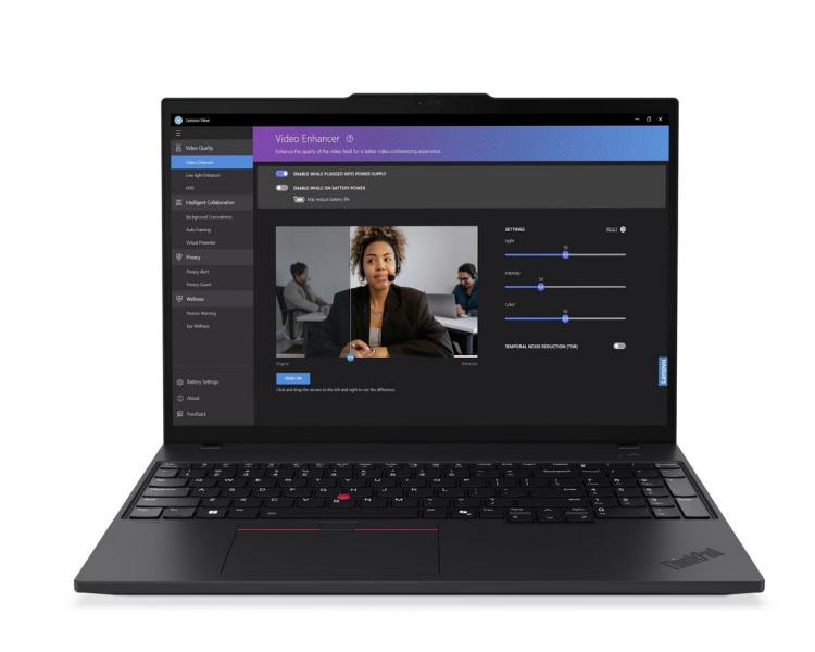 Лаптоп Lenovo ThinkPad T16 G3, Intel Core Ultra 7 155U 12C 1.7 / 4.8 GHz, 12MB Cache), 16.0" (40.64 cm) WUXGA IPS Anti-glare, 16GB DDR5, 512GB M.2 NVMe SSD, Windows 11 Pro