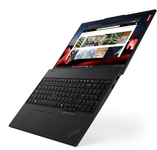 Лаптоп Lenovo ThinkPad T16 G3, Intel Core Ultra 7 155U 12C 1.7 / 4.8 GHz, 12MB Cache), 16.0" (40.64 cm) WUXGA IPS Anti-glare, 16GB DDR5, 512GB M.2 NVMe SSD, Windows 11 Pro