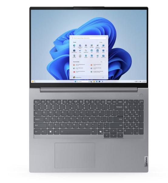 Лаптоп Lenovo ThinkBook 16 G7 ARP, AMD Ryzen 7 7735HS 8C (3.2 / 4.7 GHz, 16MB Cache), 16.0" (40.64 cm) WUXGA IPS Anti-glare, 32GB DDR5, 1TB M.2 NVMe SSD, Free DOS