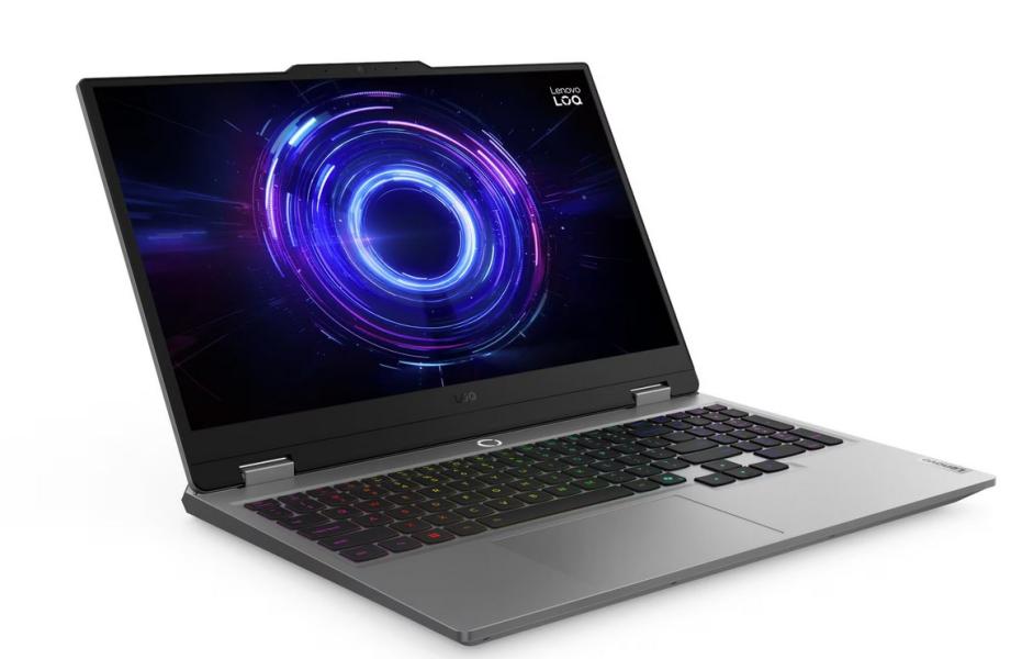 Лаптоп Lenovo LOQ 15IRX10, Intel Core i7-13650HX 14C (2.6/4.9GHz, 24MB Cache), 15.6'' (39.62 cm) FHD IPS Anti-glare, 144MHz, NVIDIA RTX 5050 8GB GDDR7, 24GB DDR5, 512GB M.2 NVMe SSD, Free DOS