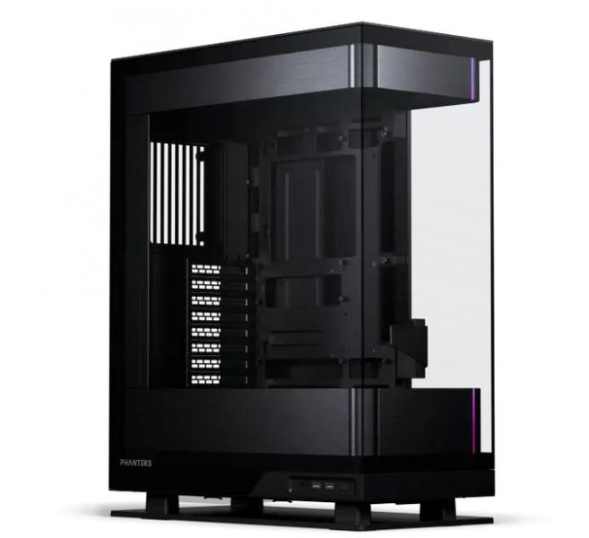 Кутия PHANTEKS Evolv X2 DRGB Black, Middle Tower, 2x USB 3.0, 1x USB Type-C, 1x HD Audio, E-ATX ATX / Micro ATX / Mini ITX