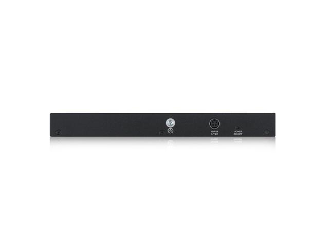 Суич ZyXEL GS1100-10HP, 10-port Desktop Gigabit Ethernet switch: 8x Gigabit metal + 2x SFP, 802.3az (Green), PoE 802.3at (High Power, 30W) - Power budget 130W